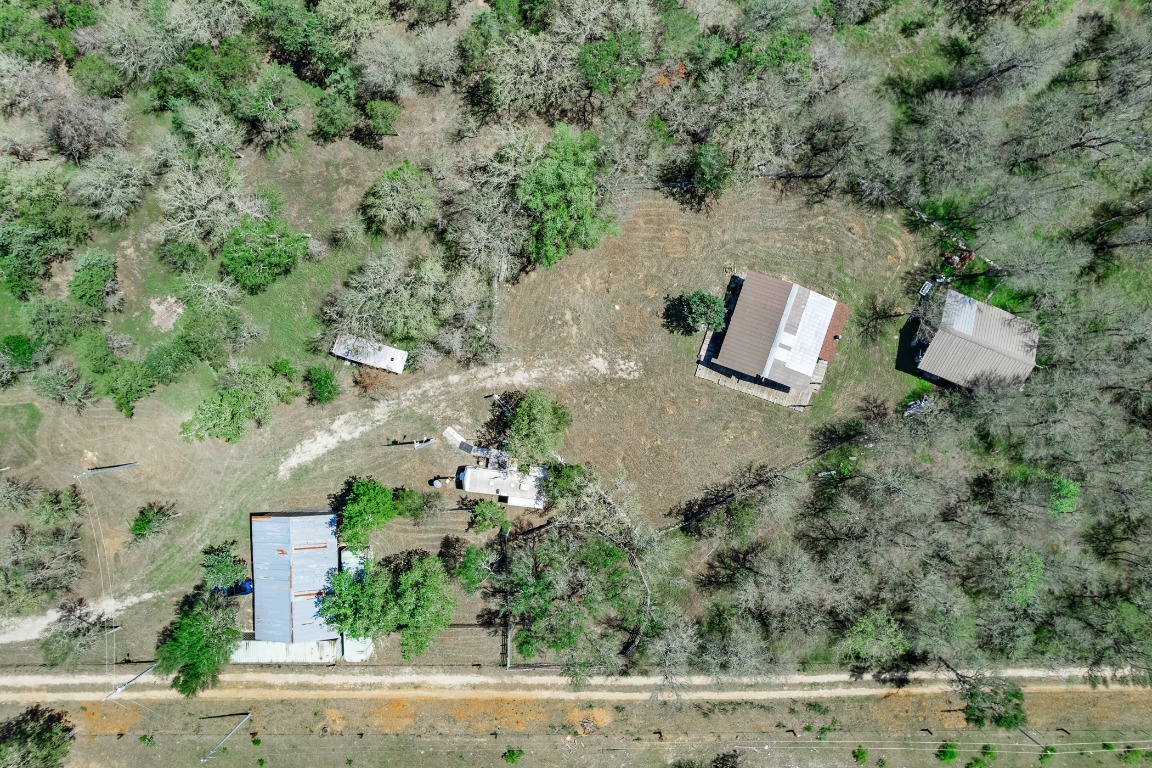 445 St Johns Road Dale, TX 78616 - Photo 13 of 17 an aerial view of a house with a yard