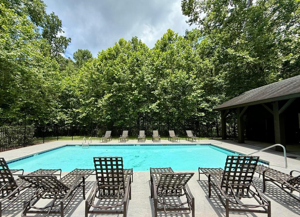 138 Rhondas Way Ellijay, GA 30540 - Photo 25 of 26 a view of a swimming pool with a garden