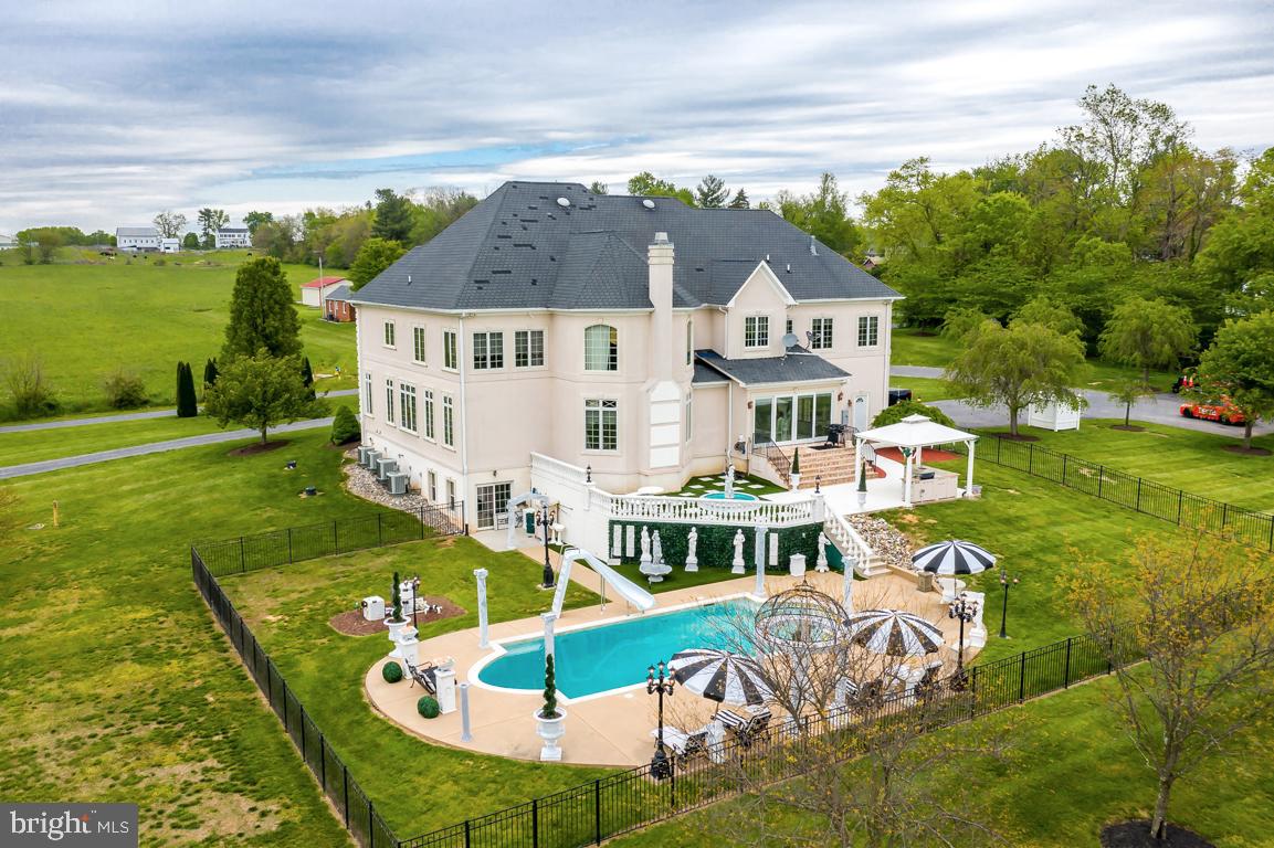 6779 Keller Lime Plant Road Frederick, MD 21703 - Photo 30 of 74 an aerial view of a house with swimming pool garden view