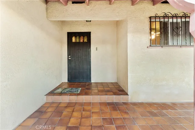 a view of an entryway