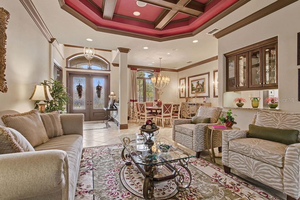 6662 Southwest 179th Ave Road Dunnellon, FL 34432 - Photo 8 of 51 a living room with furniture and a large window