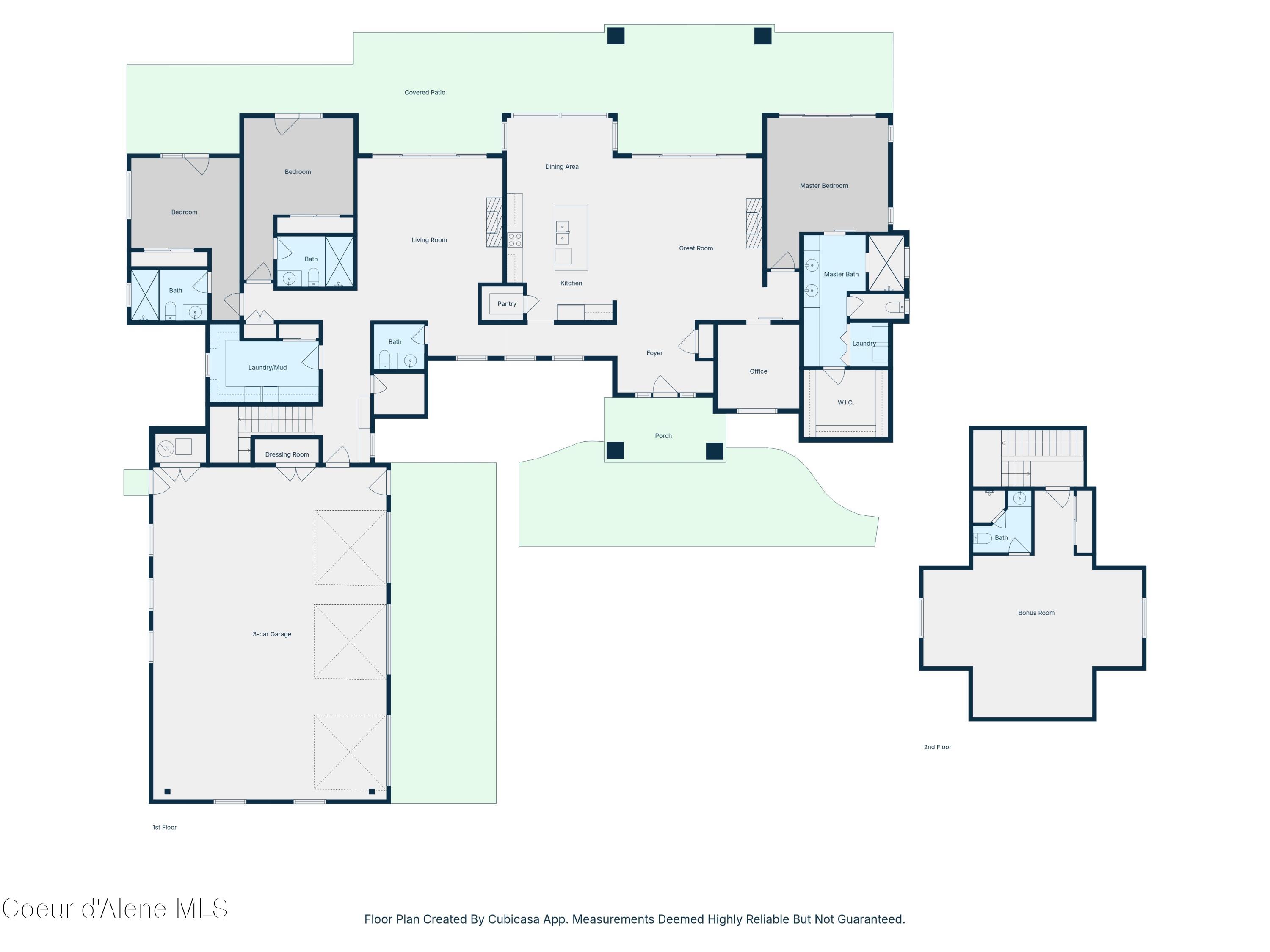 Lot 3 North Werre Road Rathdrum, ID 83858 - Photo 21 of 21 aproximate floorplan