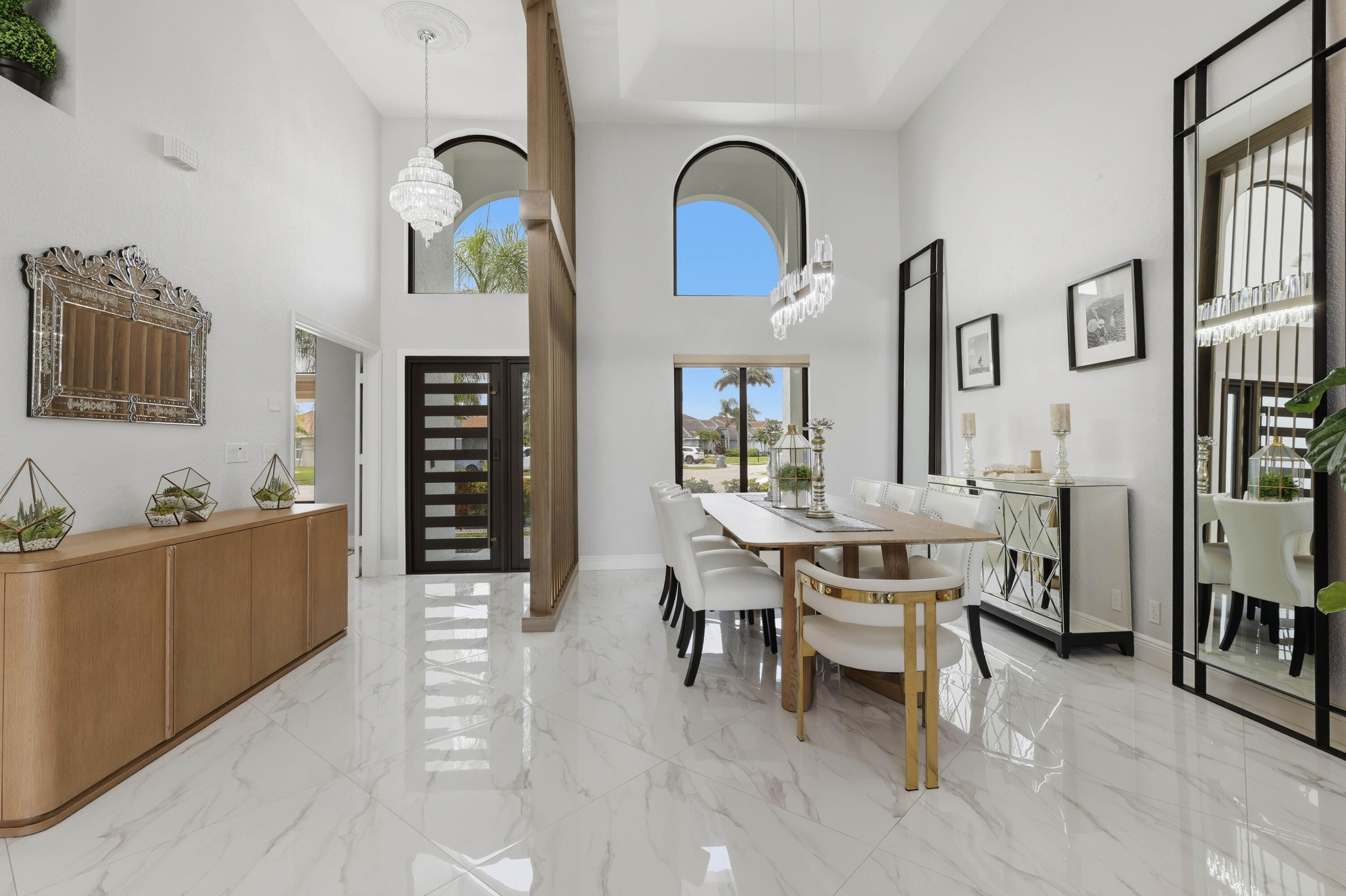 22257 Vista Lago Drive Boca Raton, FL 33428 - Photo 16 of 82 Foyer and formal Dining Room