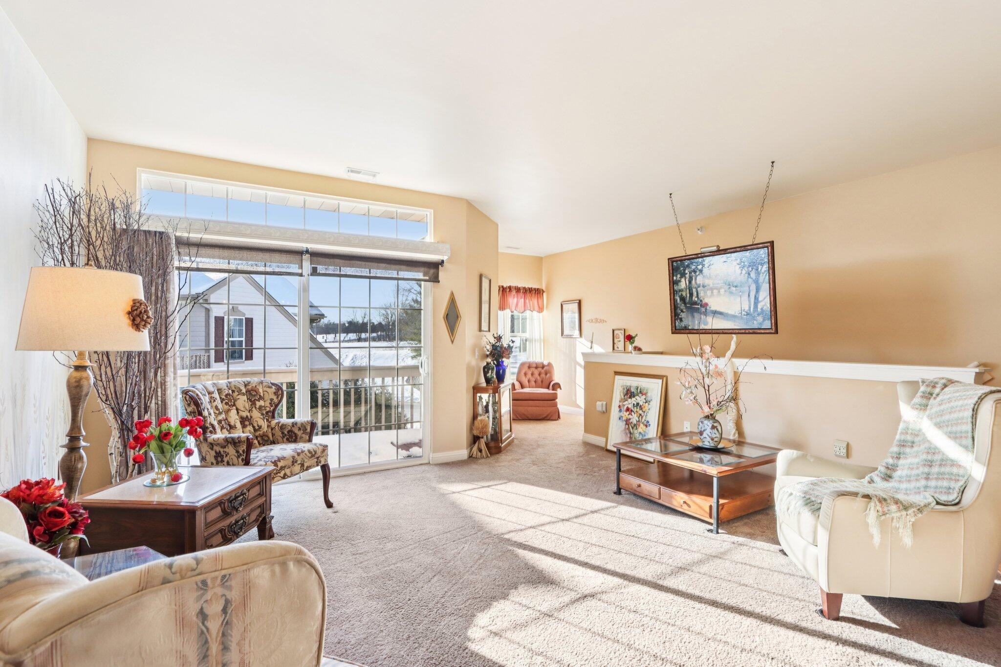 8648 Roxbury Way Oak Creek, WI 53154 - Photo 12 of 38 Private Balcony!