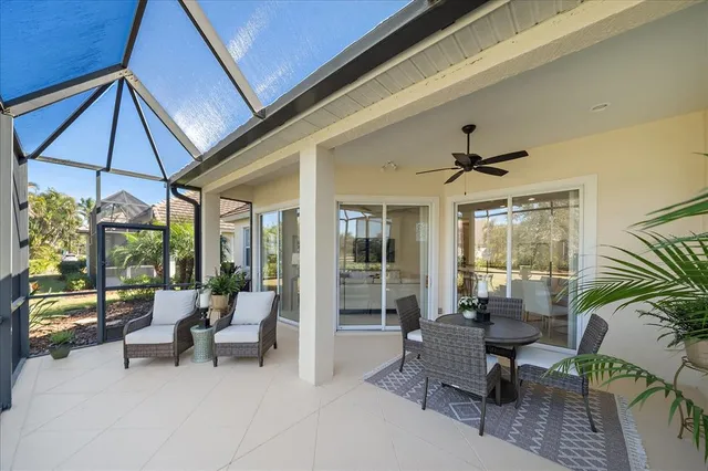 a room with furniture and a window