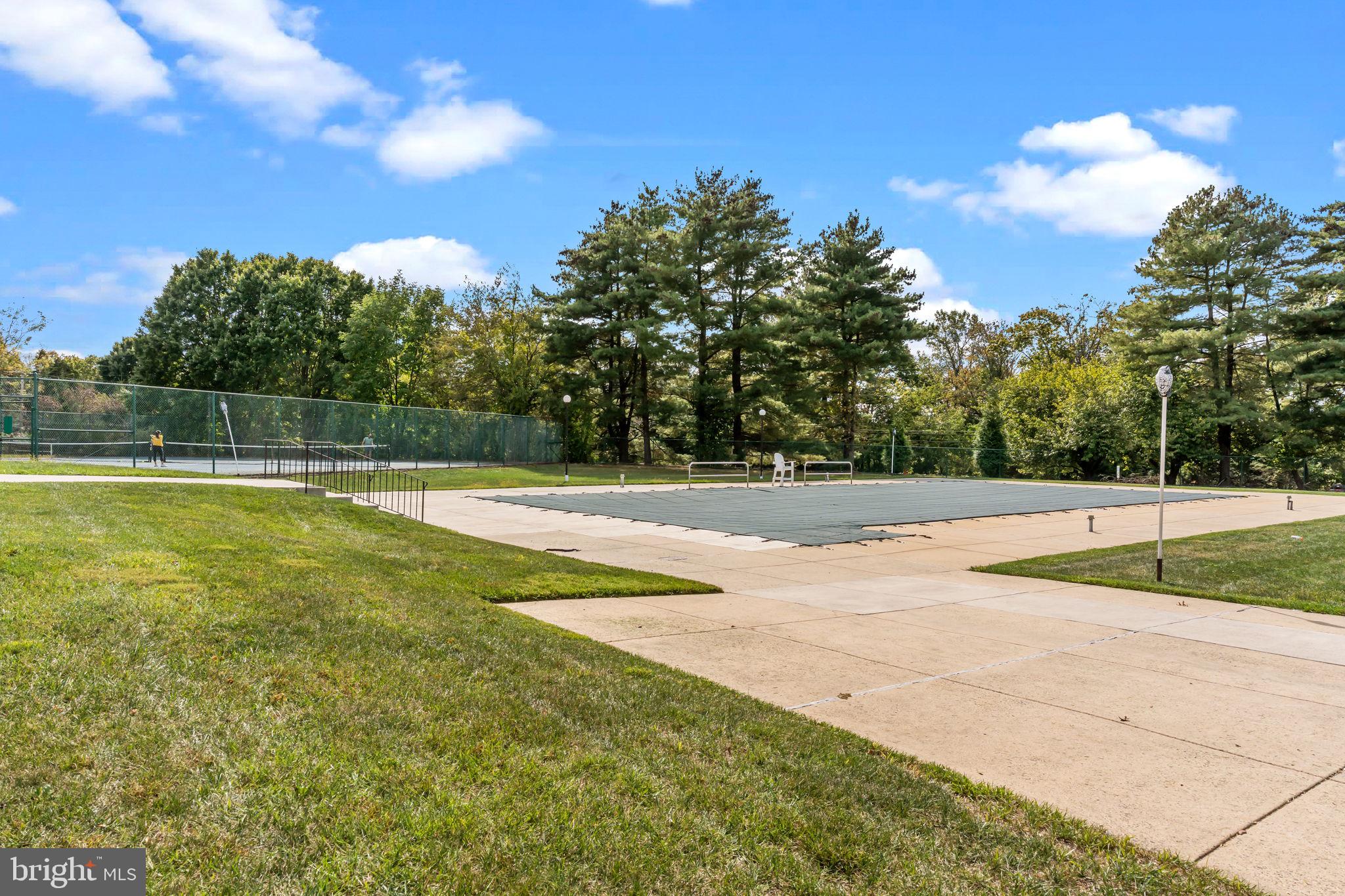 15 East Park Road Newtown, PA 18940 - Photo 33 of 35 a view of a swimming pool and a yard