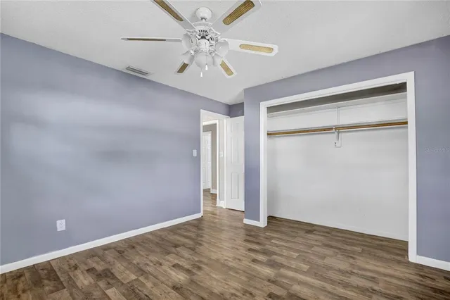 wooden floor in an empty room