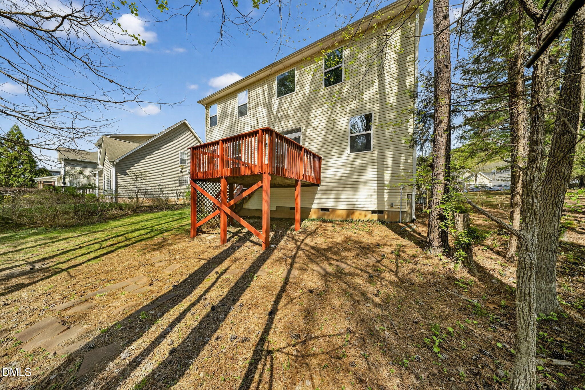 1304 Barnford Mill Road Wake Forest, NC 27587 - Photo 42 of 44 a view of a house with a yard