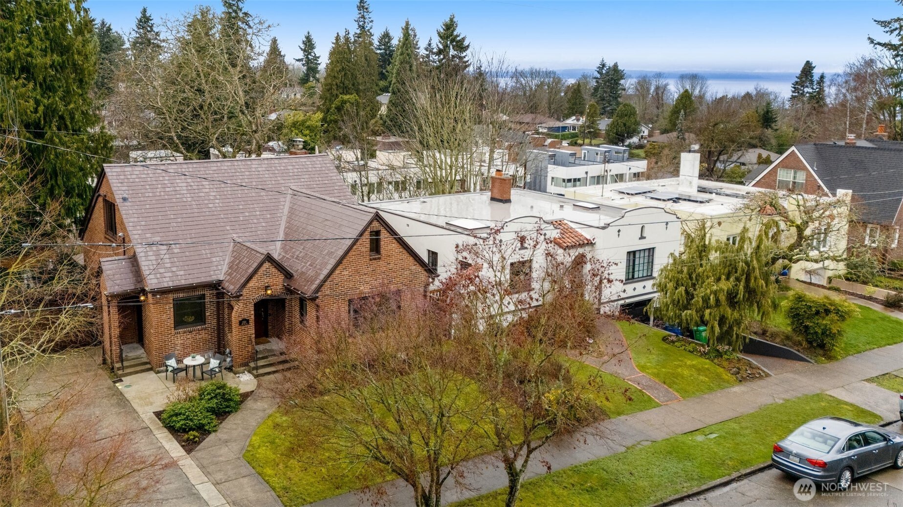 2351 47th Avenue Southwest Seattle, WA 98116 - Photo 37 of 40 a view of a house with a yard