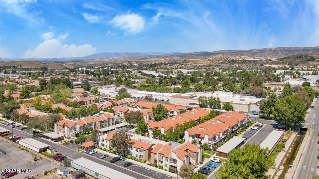 1712 Sinaloa Road, Unit 106 Simi Valley, CA 93065 - Photo 29 of 30 an aerial view of residential houses with outdoor space