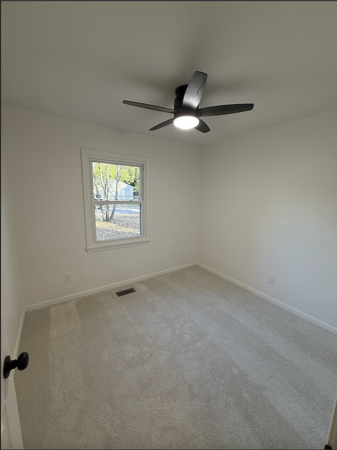 1309 Maplepark Drive Champaign, IL 61821 - Photo 18 of 24 an empty room with a window and ceiling fan