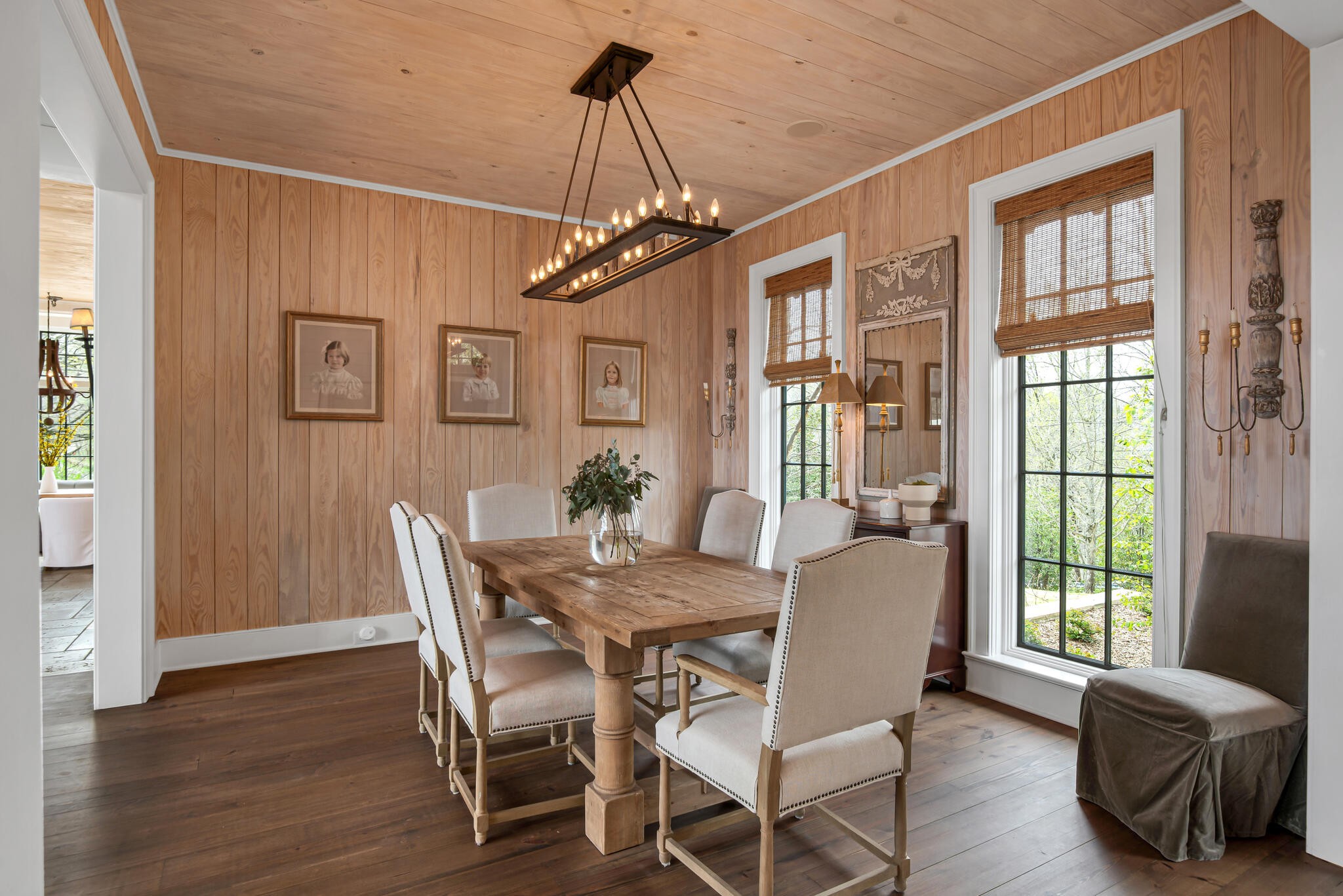 1801 Laurel Ridge Drive Nashville, TN 37215 - Photo 11 of 65 a view of a dining room with furniture window and wooden floor