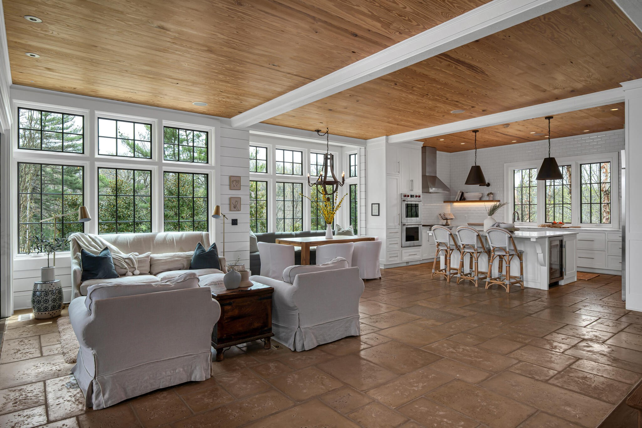 1801 Laurel Ridge Drive Nashville, TN 37215 - Photo 18 of 65 a living room with furniture and large windows