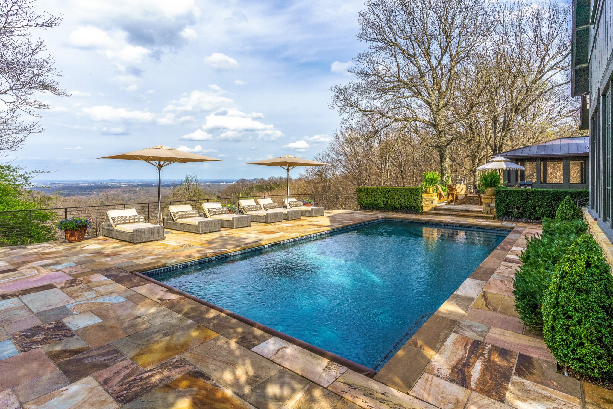 1801 Laurel Ridge Drive Nashville, TN 37215 - Photo 4 of 65 a view of a lake with a yard