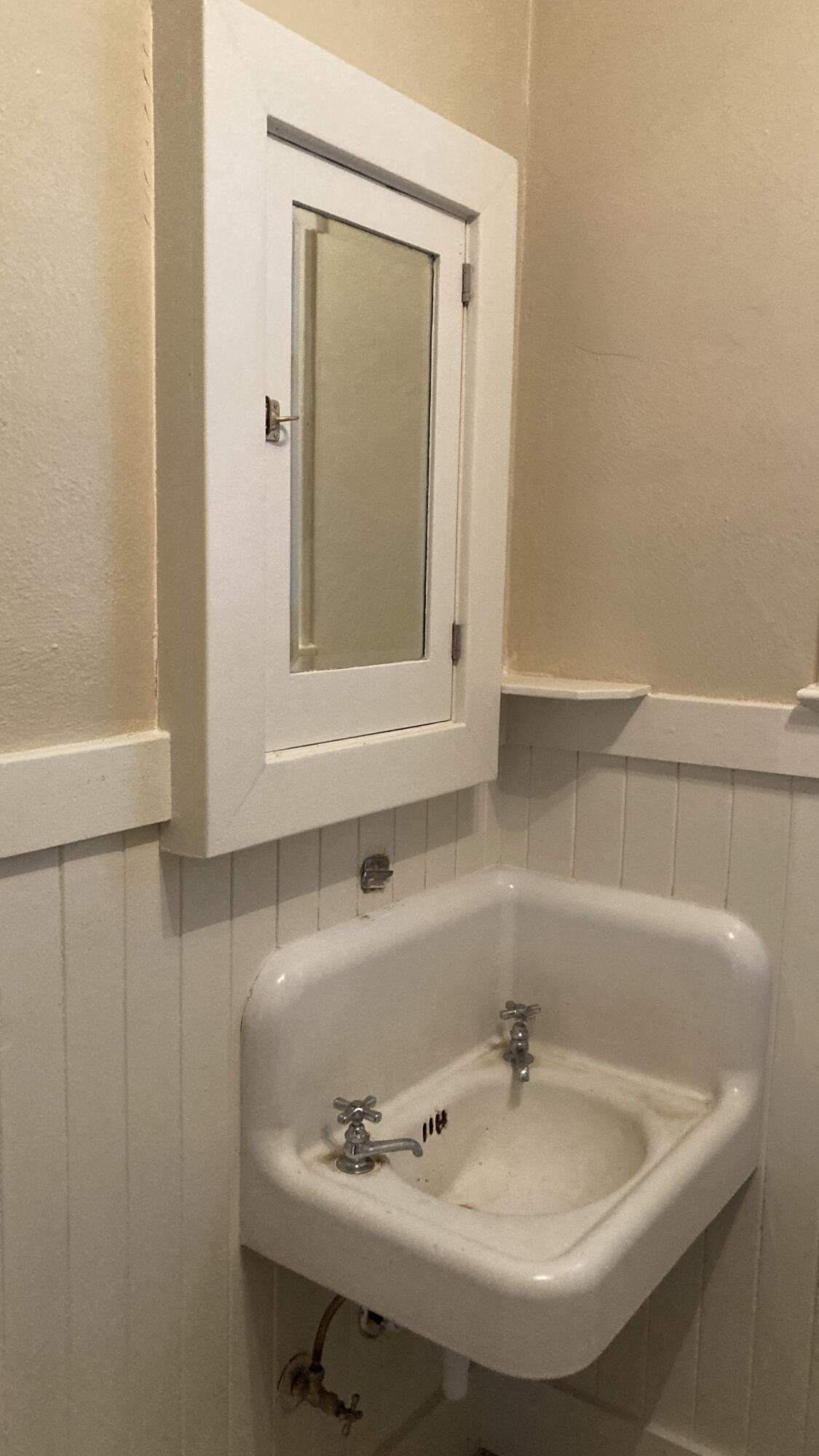 41008 Old School Road Fall River Mills, CA 96028 - Photo 28 of 53 a bathroom with a sink and a window