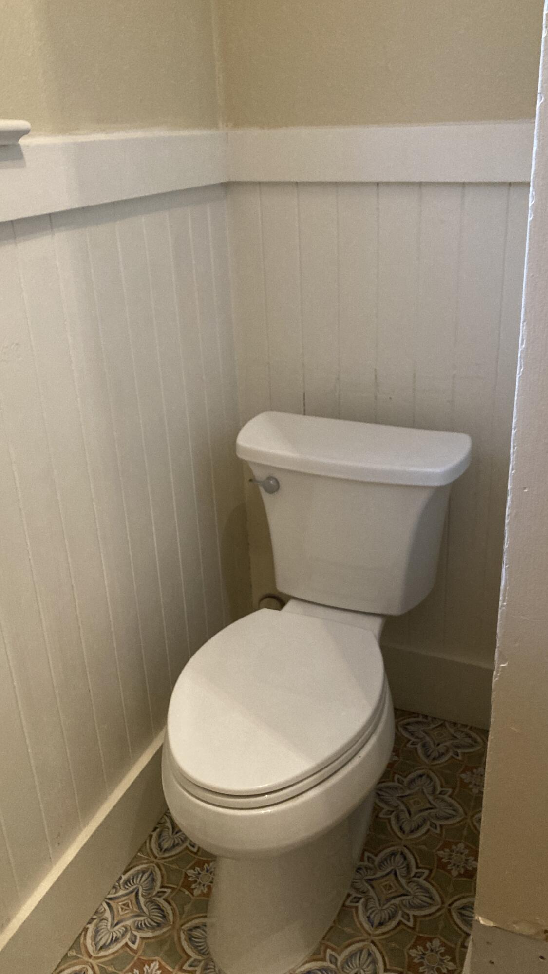 41008 Old School Road Fall River Mills, CA 96028 - Photo 30 of 53 a white toilet sitting next to a shower