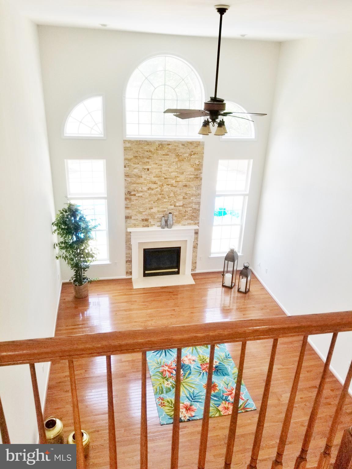 1818 Weybridge Road Frederick, MD 21702 - Photo 17 of 47 View of Family room from upstairs bridge