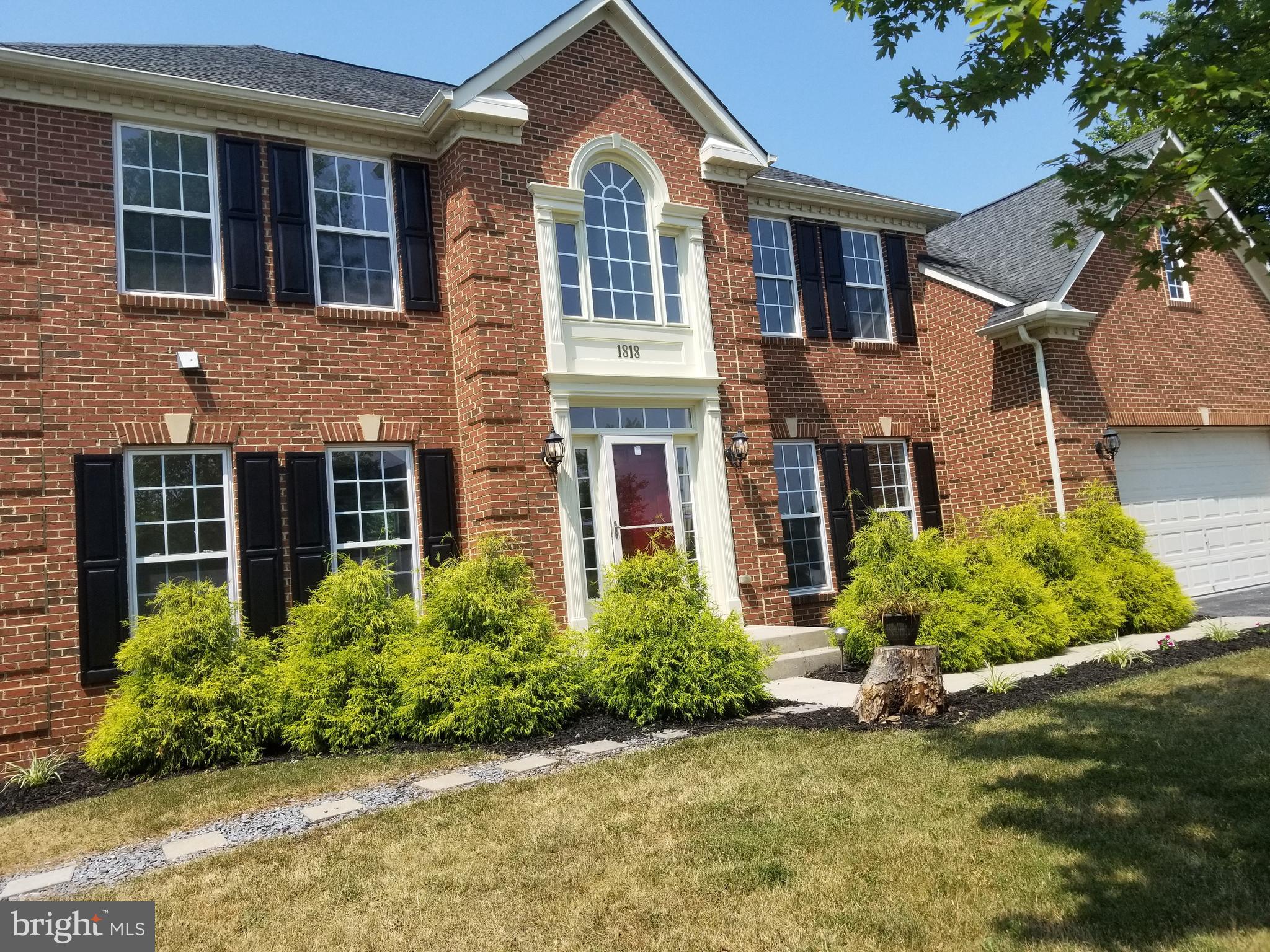 1818 Weybridge Road Frederick, MD 21702 - Photo 3 of 47 Brickfront Home front