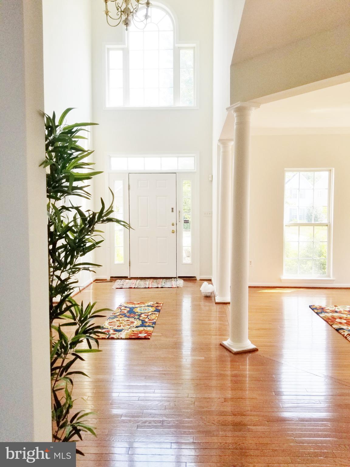 1818 Weybridge Road Frederick, MD 21702 - Photo 5 of 47 2-story pillared foyer leads to main house