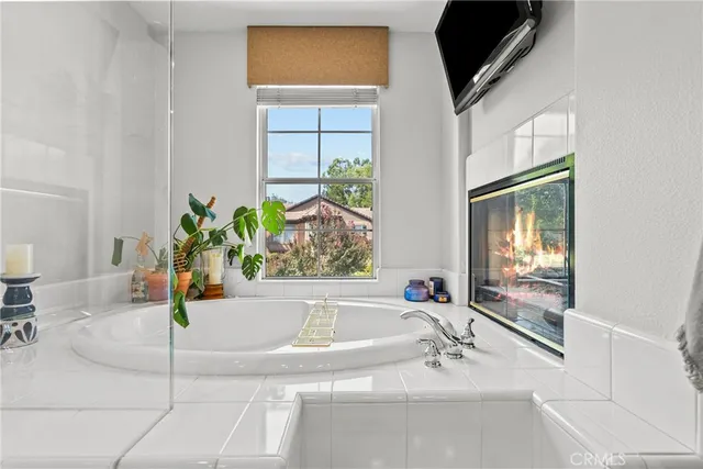 a bathroom with a sink and a bathtub