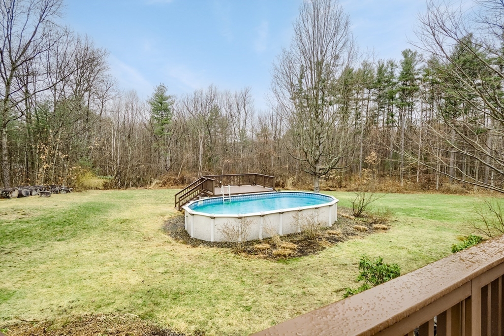 183 Sterling Road Princeton, MA 01541 - Photo 31 of 35 a view of a garden with large trees