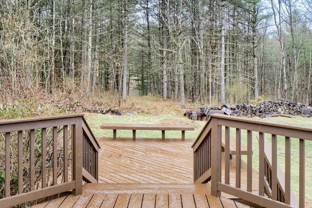 183 Sterling Road Princeton, MA 01541 - Photo 32 of 35 a view of wooden deck