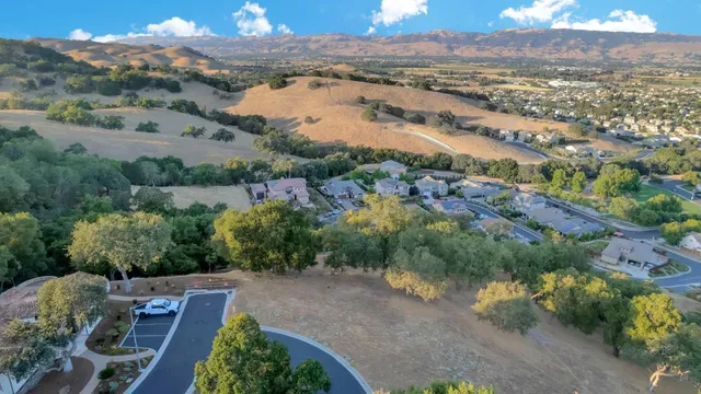 a view of lake and mountain