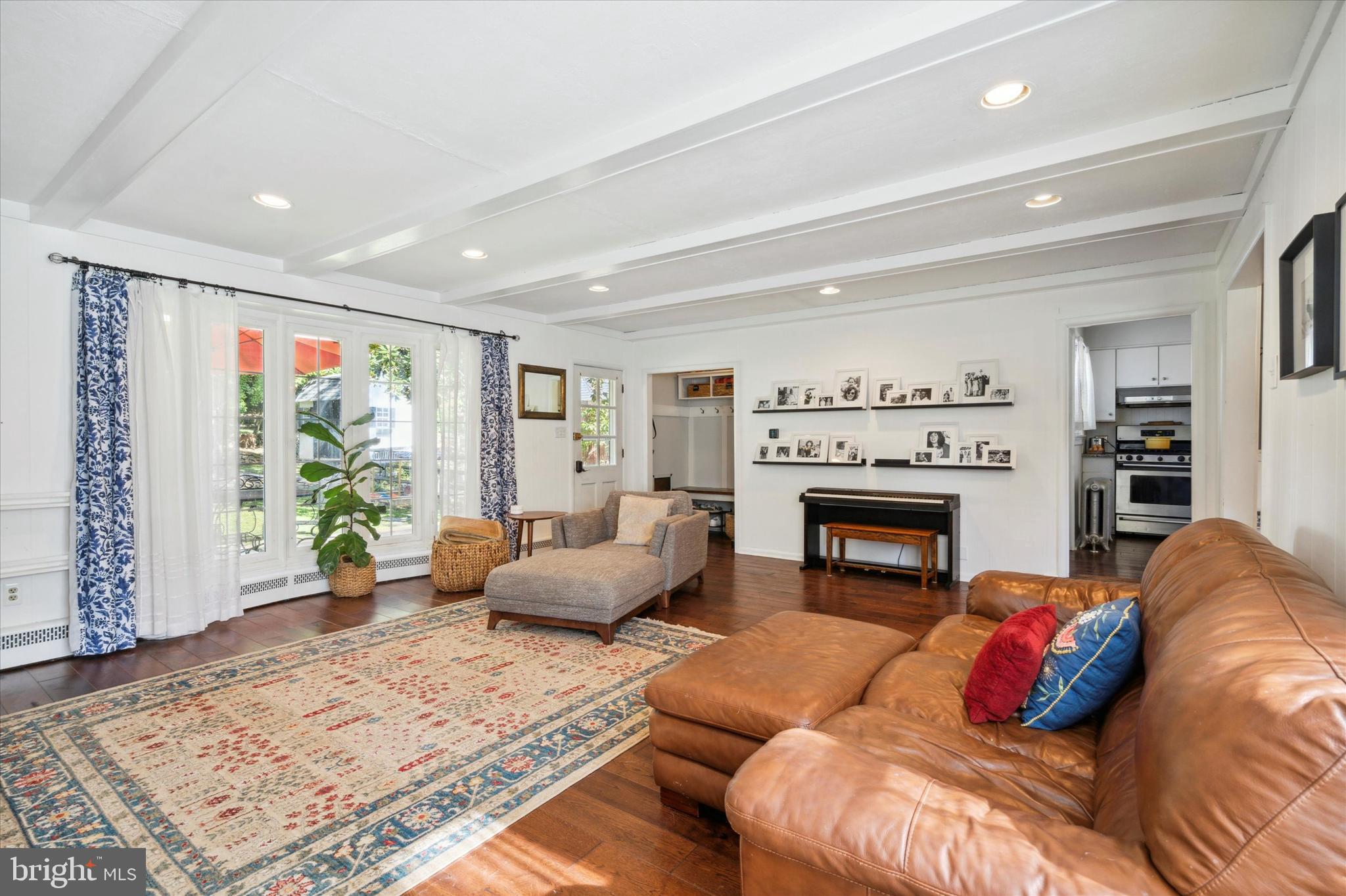 309 Boyer Road Cheltenham, PA 19012 - Photo 19 of 35 Spacious Family Room with Fireplace