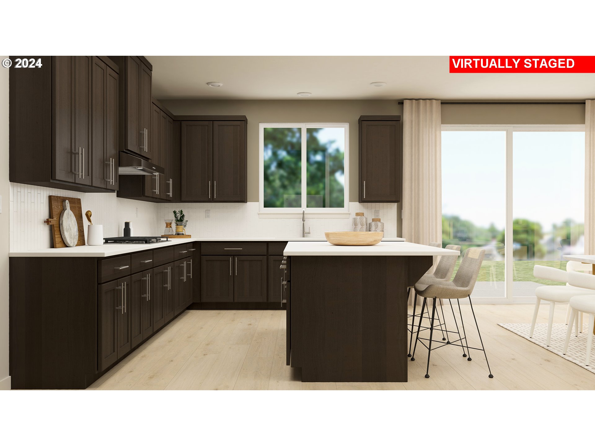 3608 Northeast 170th Street Vancouver, WA 98686 - Photo 13 of 26 a kitchen with a sink cabinets and wooden floor