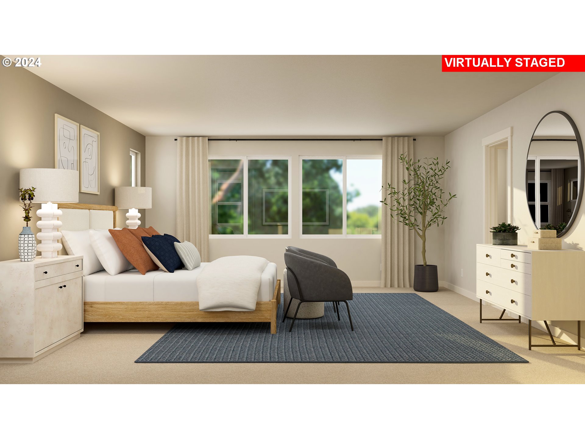 3608 Northeast 170th Street Vancouver, WA 98686 - Photo 22 of 26 a living room with furniture hard wood floor and a flat screen tv