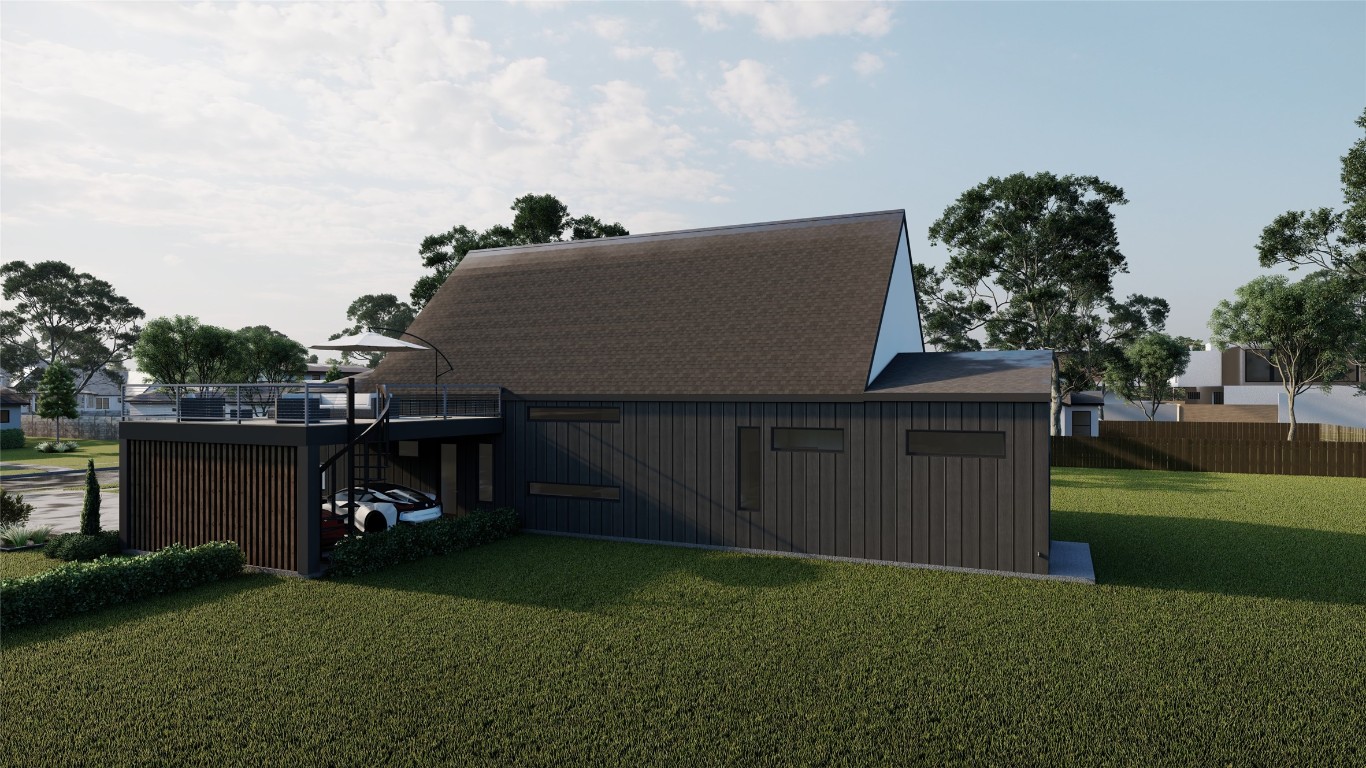 602 Northwest River Road Martindale, TX 78655 - Photo 13 of 13 a backyard of a house with lots of green space and plants