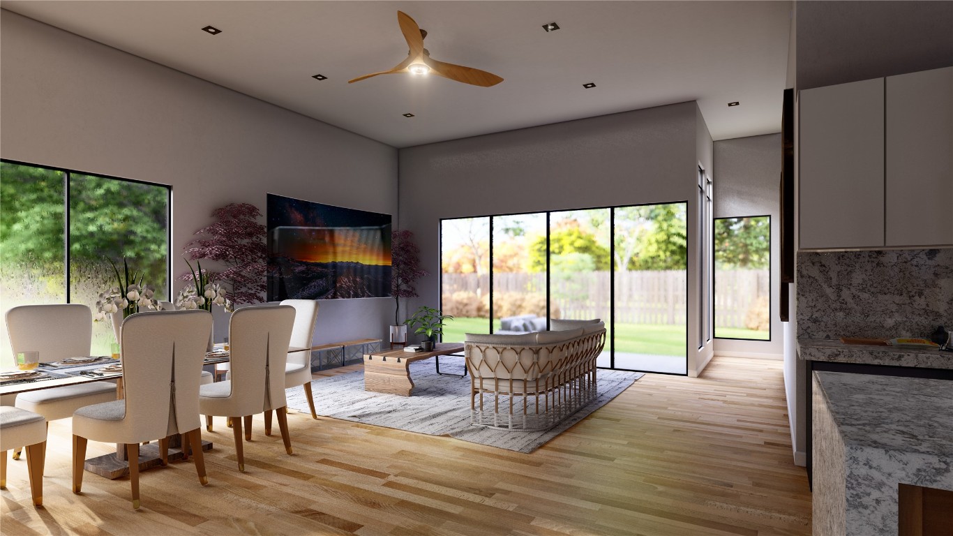 602 Northwest River Road Martindale, TX 78655 - Photo 4 of 13 a living room with furniture and a flat screen tv