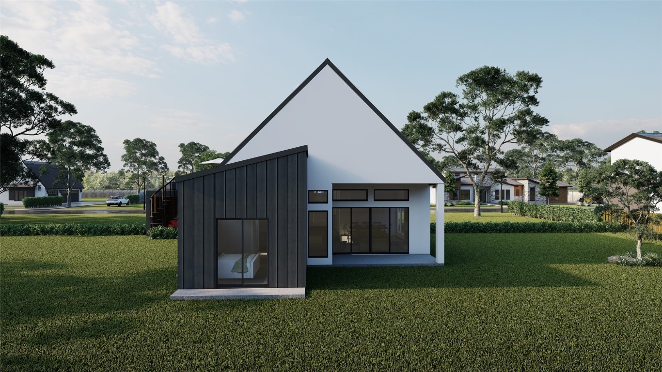 602 Northwest River Road Martindale, TX 78655 - Photo 7 of 13 a view of a house with backyard and garden