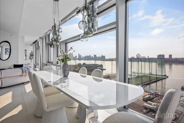 a kitchen with lots of counter top space