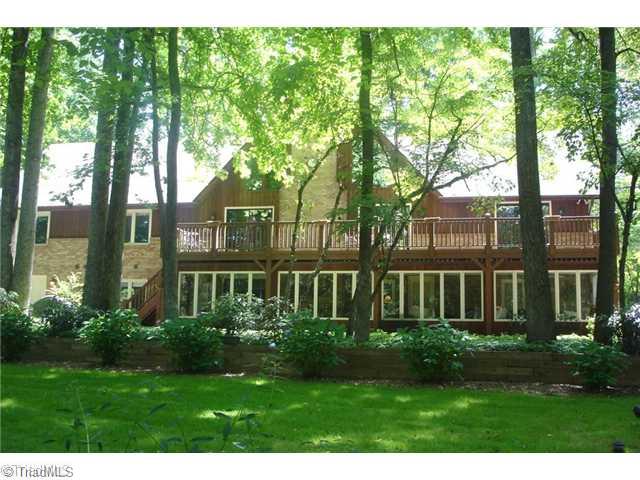 1852 Barnstable Road Lewisville, NC 27023 - Photo 1 of 16 Exterior Back. Lake side of home