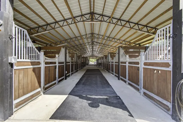 a view of a green field