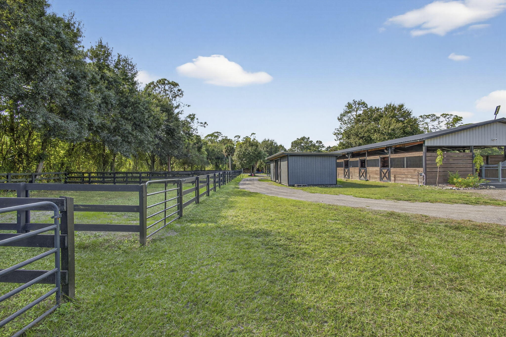 14346 33rd Place North Loxahatchee Groves, FL 33470 - Photo 36 of 40 a view of a house with a backyard