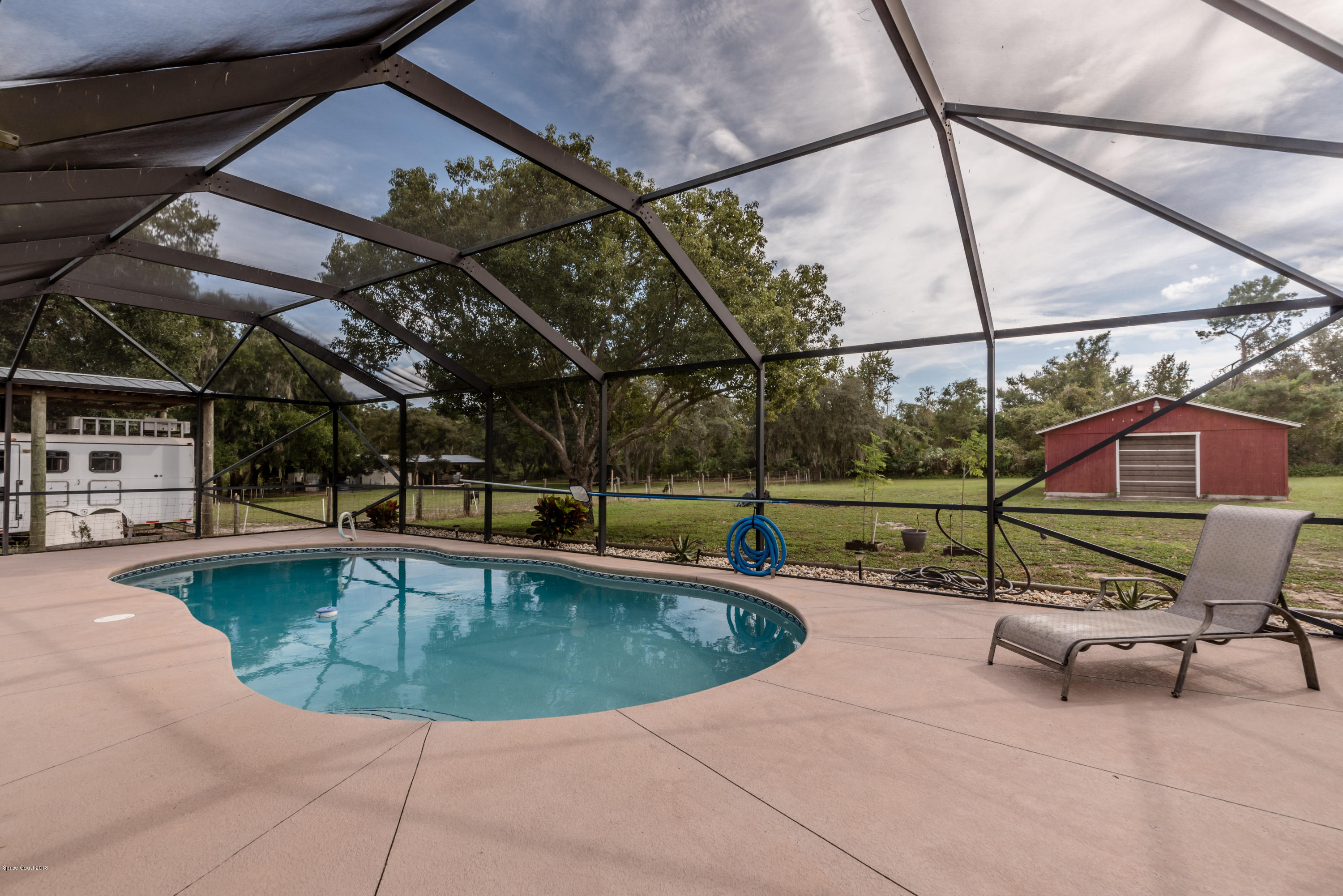 3715 Maebert Road Mims, FL 32754 - Photo 21 of 34 Pool View 1