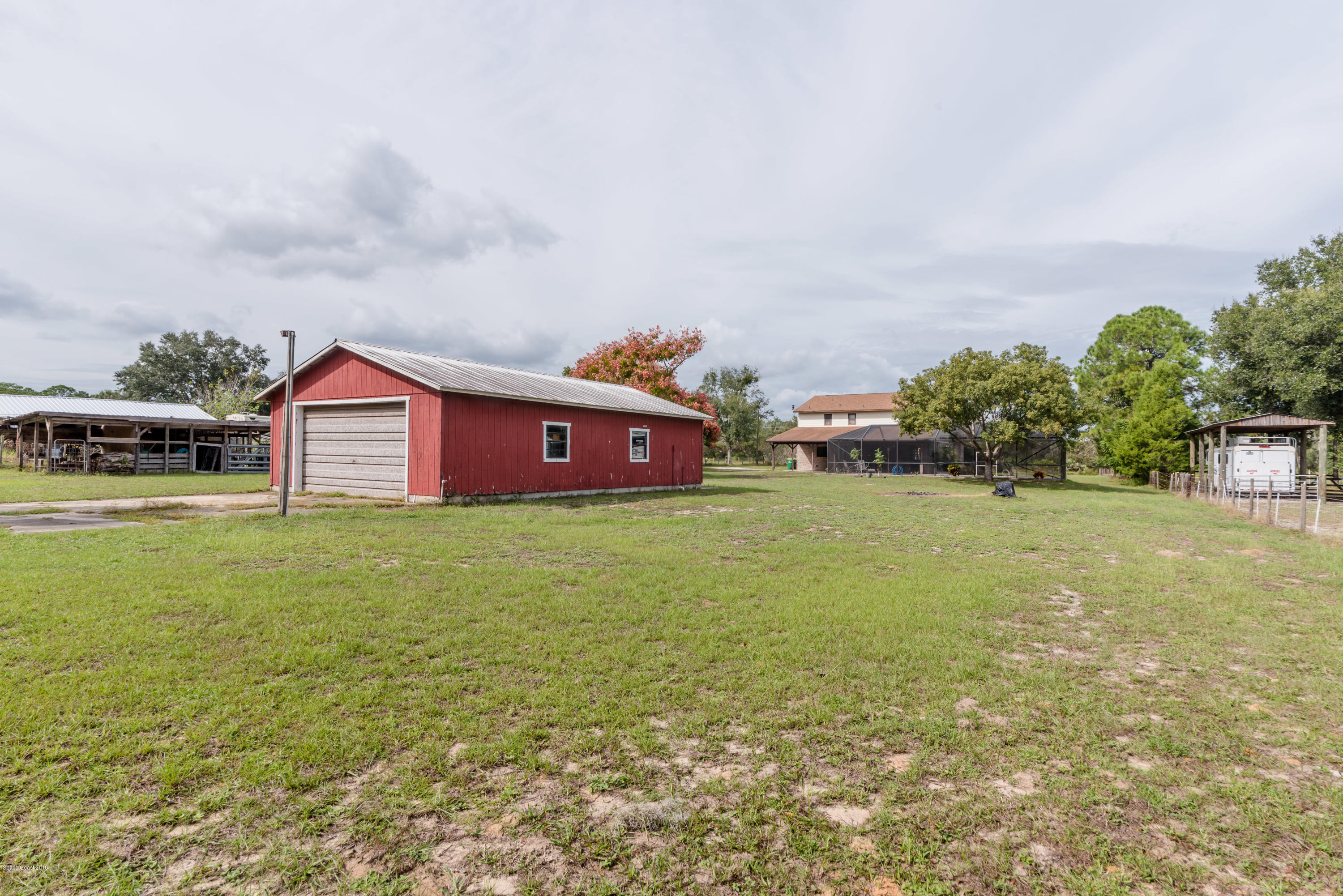 3715 Maebert Road Mims, FL 32754 - Photo 30 of 34 Back Yard View 2