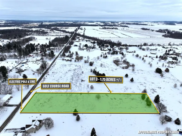 $64,900 | Lot 3 Golf Course, Brodhead, WI 53520