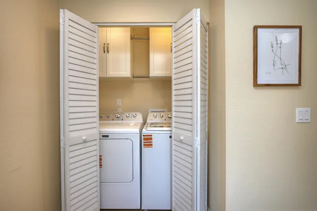 a view of washer and dryer