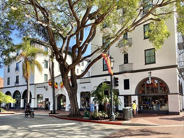 1815 Bath Street, Unit 4 Santa Barbara, CA 93101 - Photo 18 of 19 a view of a building and a people