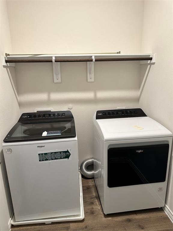 2157 Crooked Bow Drive, Unit 2157 Mesquite, TX 75149 - Photo 5 of 8 a close view of washer and dryer