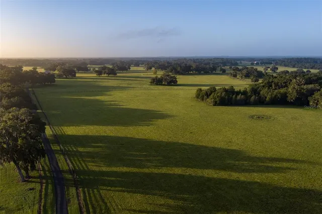 a view of an ocean and a city