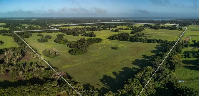 a view of a lake with a mountain