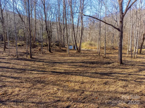 a view of empty room with trees