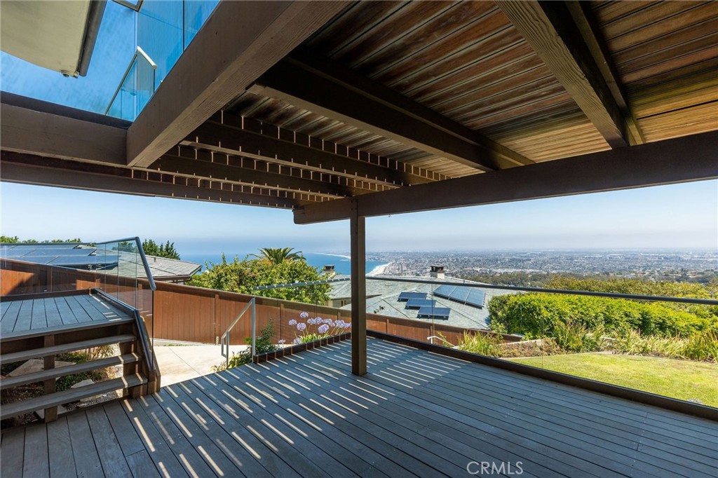 972 Via Rincon Palos Verdes Estates, CA 90274 - Photo 18 of 37 a view of a balcony with an outdoor space