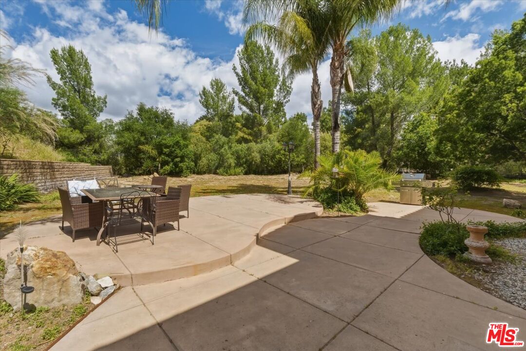 3891 Marks Road Agoura Hills, CA 91301 - Photo 50 of 52 a view of a backyard with sitting area