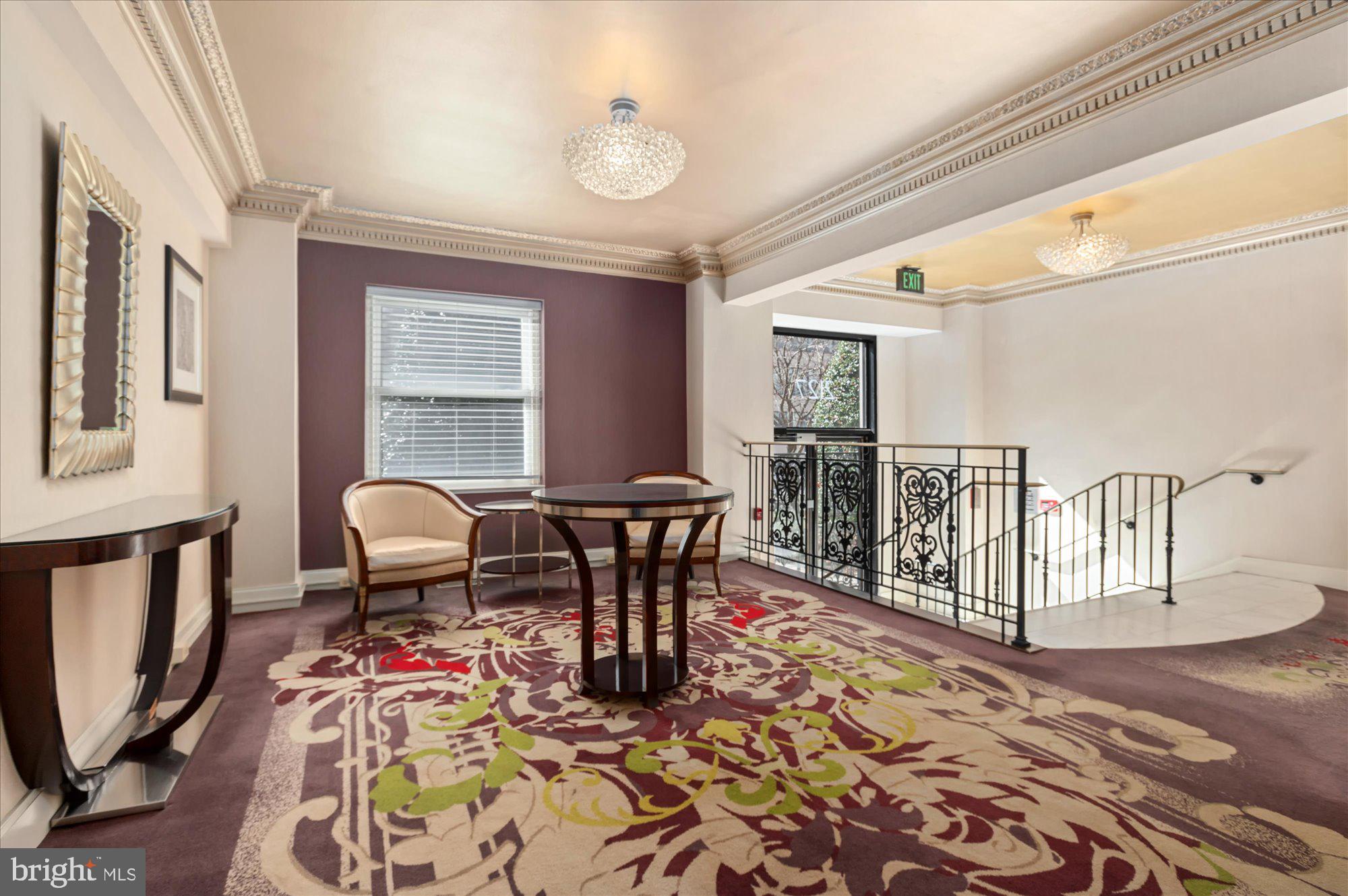 2127 California Street Northwest, Unit 803 Washington, DC 20008 - Photo 3 of 22 a view of a dining room with furniture