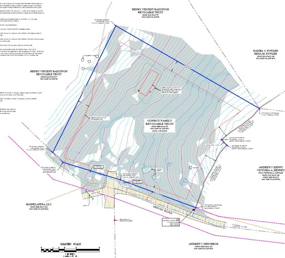 63-2 Ardan Road Boothbay, ME 04537 - Photo 2 of 3 Site Plan